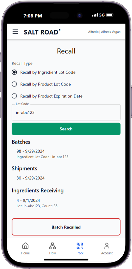 Recall Search